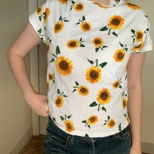 White Sunflower T-shirt